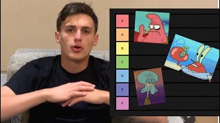 Spongebob Character Tier List (CONTROVERSIAL)