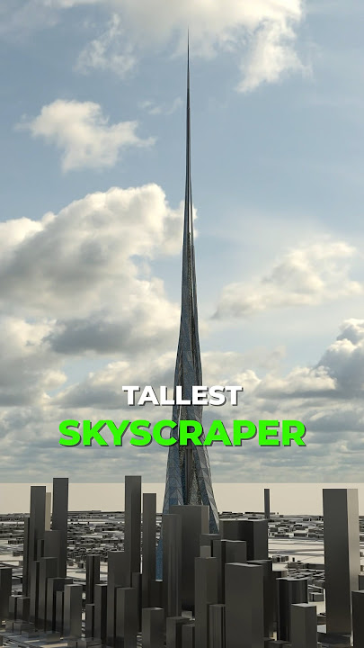 Dubai City Tower: 3 Times Taller Than The Burj Khalifa😱 #megaprojects #burjkhalifa #dubai #uae