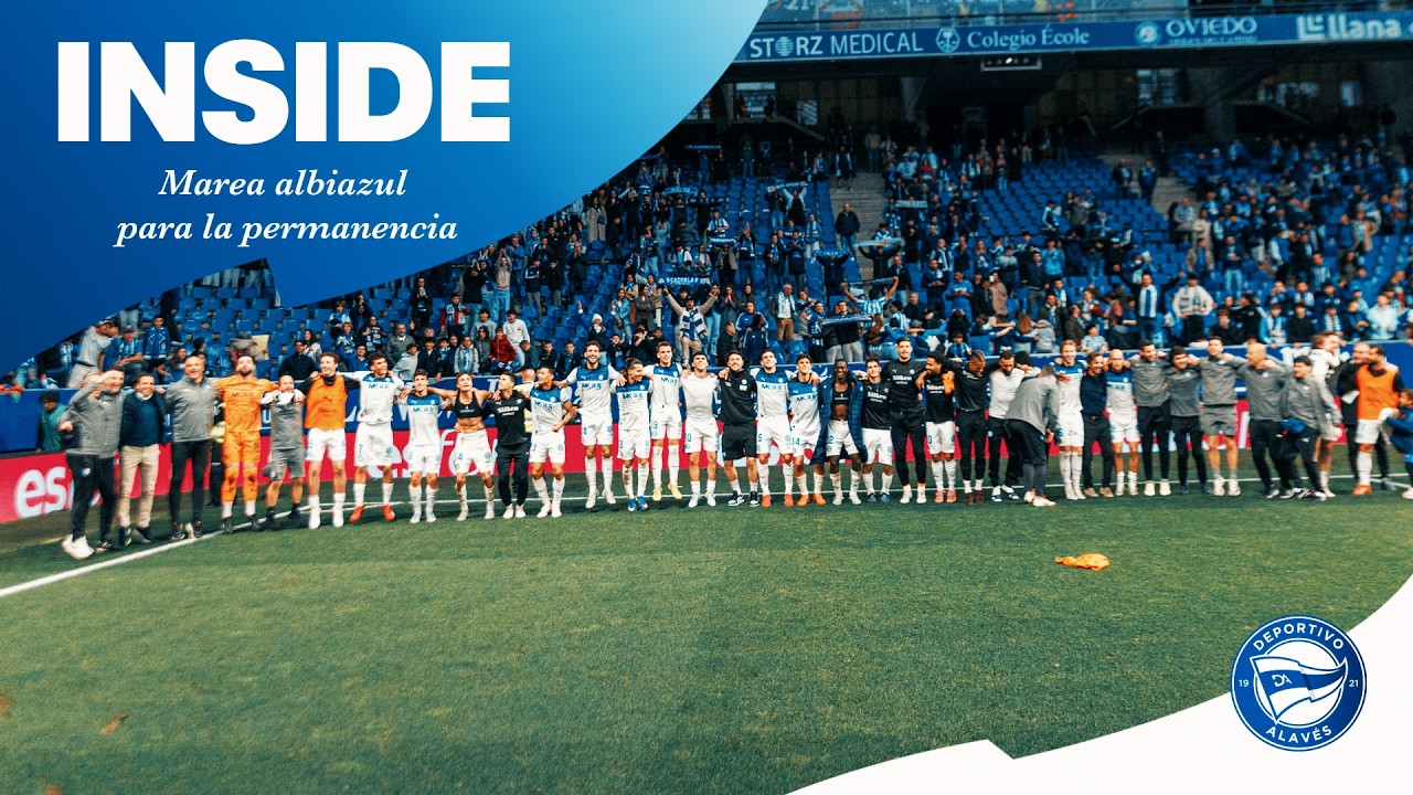 INSIDE | Marea albiazul para la permanencia | Deportivo Alavés