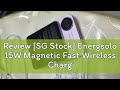 Review [SG Stock] Energsolo 15W Magnetic Fast Wireless Charging Powerbank 5000mAH | 10000mAH for iP