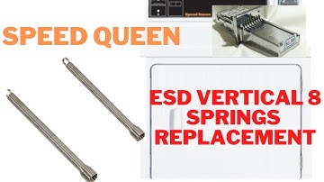 Speed Queen ESD vertical 8 coin slide spring replacement