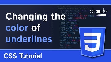CSS text-decoration-color Property (Rare CSS Props #2)