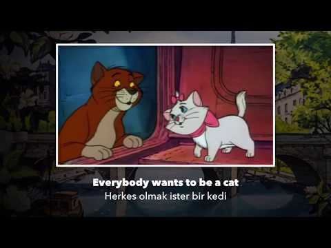 The Aristocats - Everybody Wants to Be A Cat - Turkish (Subs + Trans)