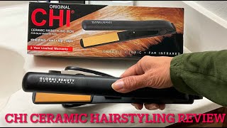 CHI Ceramic Hairstyling Iron Review Chi Flat Iron Mini