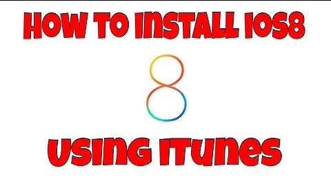 How to update your iOS device (ipad, iphone etc) to iOS8 using itunes