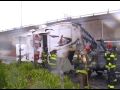 Truck and 5th Wheel RV Fire, April 2 2010