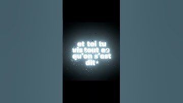 Thumbnail of ⋆ En Nuit ⋆ #lyrics #trending #overlay #song #edit 🌟