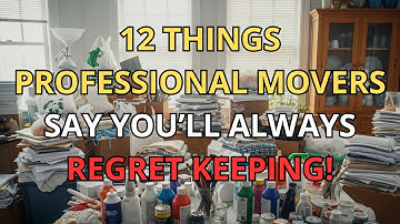 12 Things Professional Movers Say You’ll Always Regret Keeping!