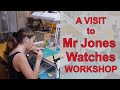 A visit to Mr Jones Watches | WORKSHOP TOUR and Interview with Crispin Jones