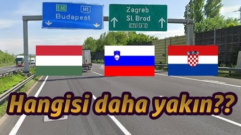 Sila Yolu 2023 | Hangi yol KM olarak daha yakın? Macaristan'mı, Slovenya-Hrvatistan'mı?