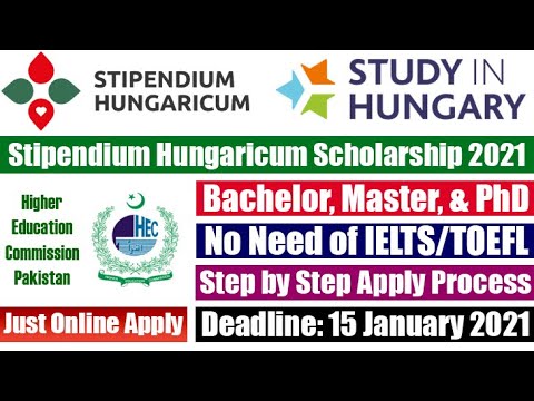 Stipendium Hungaricum Scholarship 2021 | Tempus Public Foundation Hungary | Hungary Scholarship 2021