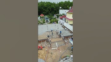 Đổ bê tông nền sàn trệt biệt thự cổ điển siêu đẹp tại Bình Phước #nhadep #xaynhatho #xaybietthu