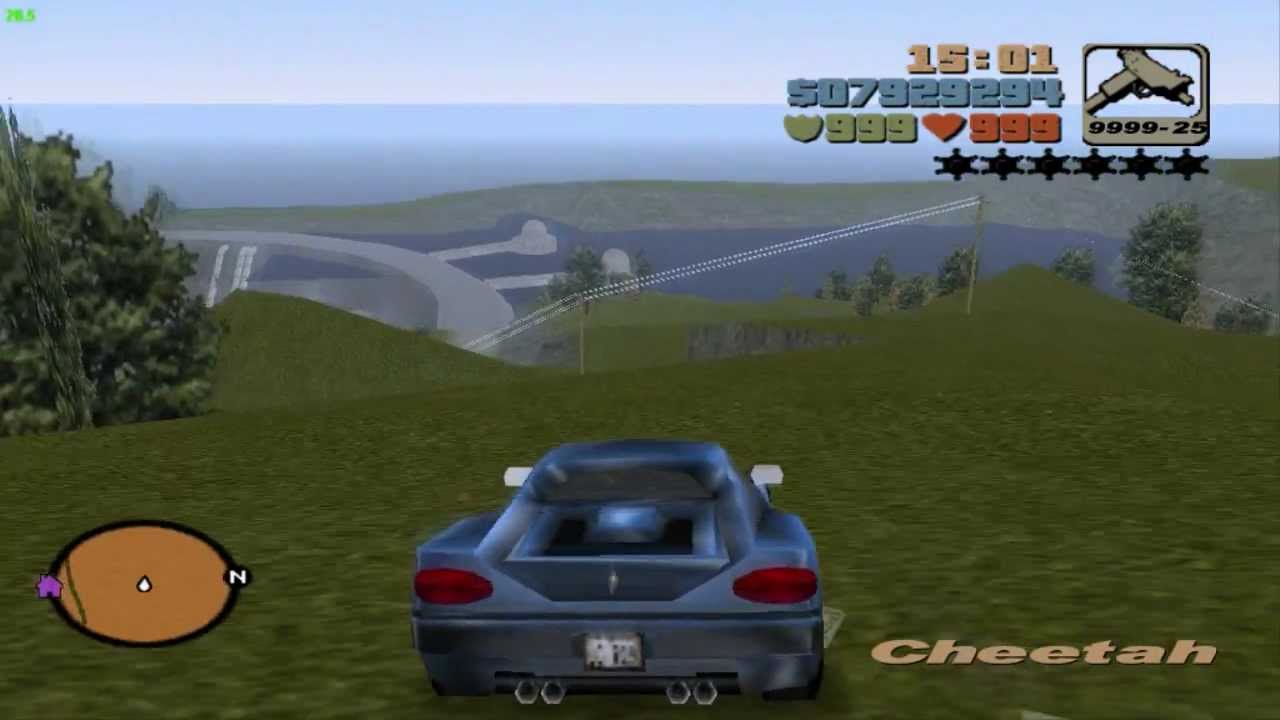 What lies beyond the GTA 3 map?