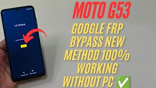 Moto G53 Google Frp Bypass Latest Update 100% Working Without Pc ✅ screenshot 3