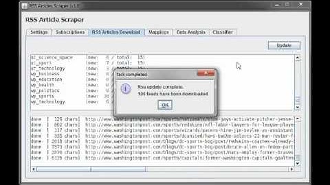 Social Content Classification - learning phase