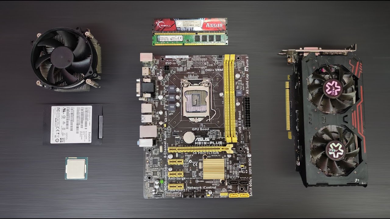 I5 4670 + GTX 1060 Low Budget Gaming PC Build Guide