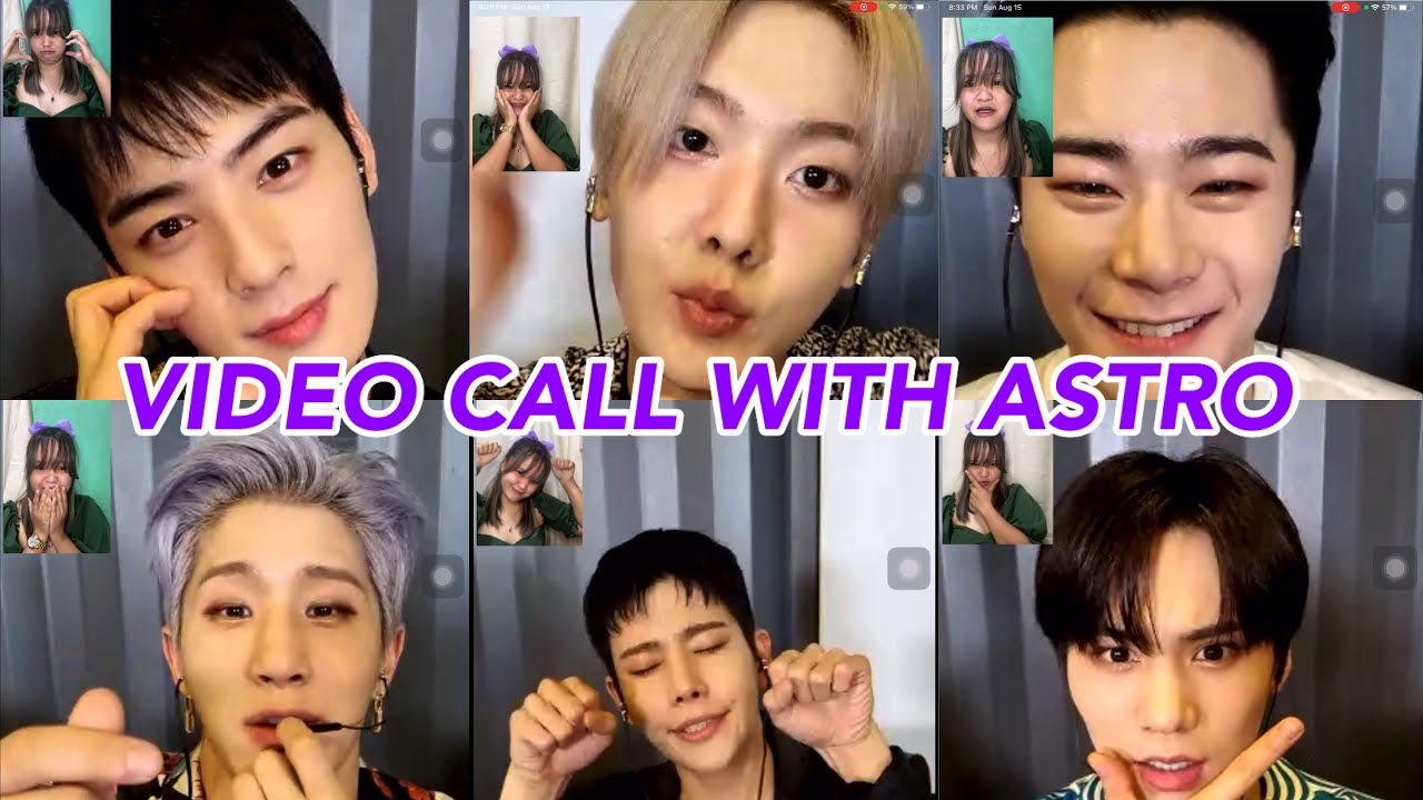ASTRO VIDEO CALL EVENT (Shopee PH) NON-CUT - YouTube