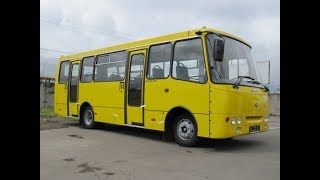 Автобус разорвало пополам!, или что осталось от &quot;Богдана&quot; за 10 лет.
