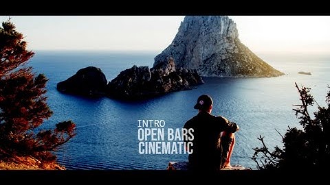 OPEN BARS CINEMATIC INTRO IN KINEMASTER🔥