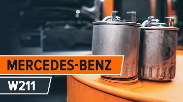 Hoe een brandstoffilter vervangen op een MERCEDES-BENZ E W211 HANDLEIDING | AUTODOC