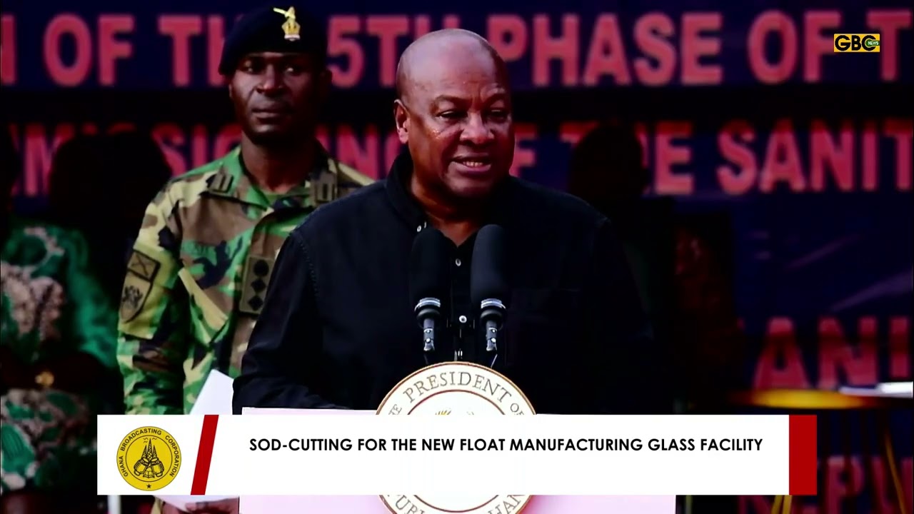 Речь президента Джона Драмани Махамы на церемонии закладки первого камня нового завода по произво...