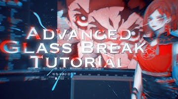 Advanced Glass Break | After Effects | Tutorial