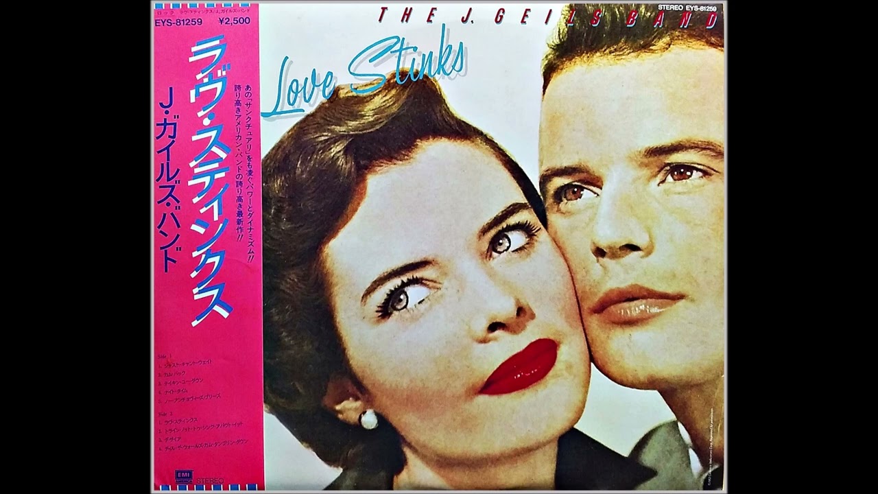 正規品 2️⃣ Stinks Love - Band Geils J. The / YouTube - 1980 洋楽