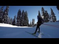 GoPro: XC Skiing Downhill Session