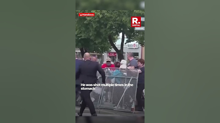 Slovakia's Prime Minister Robert Fico Shot Multiple Times In Attempted Assassination | Video
