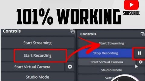 OBS STUDIO PAUSE RECORDING NOT WORKING IN OBS STUDIO | 100% Working in Hindi| KHUSHI SUNSHINE