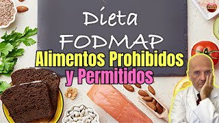 📋❌✅ Dieta FODMAP 💥 ALIMENTOS PROHIBIDOS y PERMITIDOS 🥦🥑 ¡GUÍA COMPLETA!