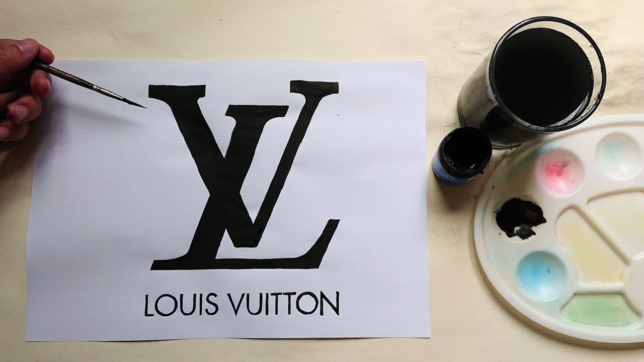 Dibujo de la marca Louis Vuitton.