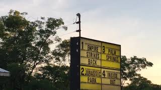 Vintage Drive-In Theater Getty Drive-In in Muskegon MI