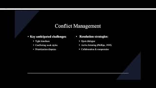 Benchmark presentation - MGT-605