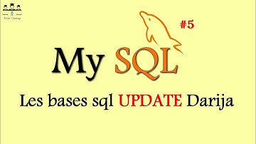 #web_coding #sql 5/ Les bases de SQL UPDATE darija