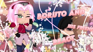 {Boruto his friends Himawari react to past team 7}{part 1/3.5}{Sakura Haruno🌸}{Read description}