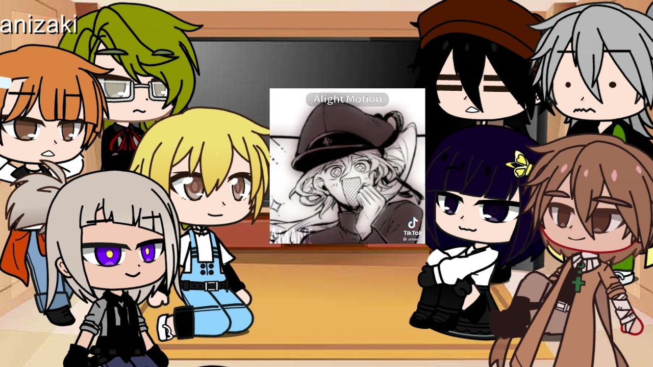 The Agency reacts to The Hunting Dogs bsd manga YouTube