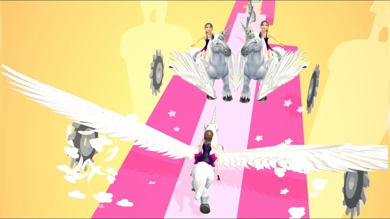 Pegasus Ride 🦄👸🏻😍 All Levels Gameplay Android ios - YouTube