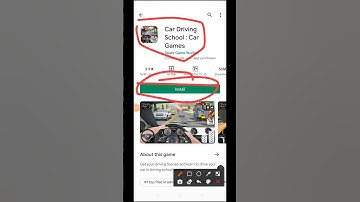 Car Driving school car games install karo short video