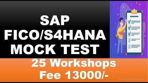 SAP FICO Interview Questions & Answers-SAP FICO 25 workshops- S4HANA Finance in Telugu-SAP Training