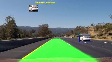 Lane detection using CNN algorithm with Vehicle detection | ieee project demo