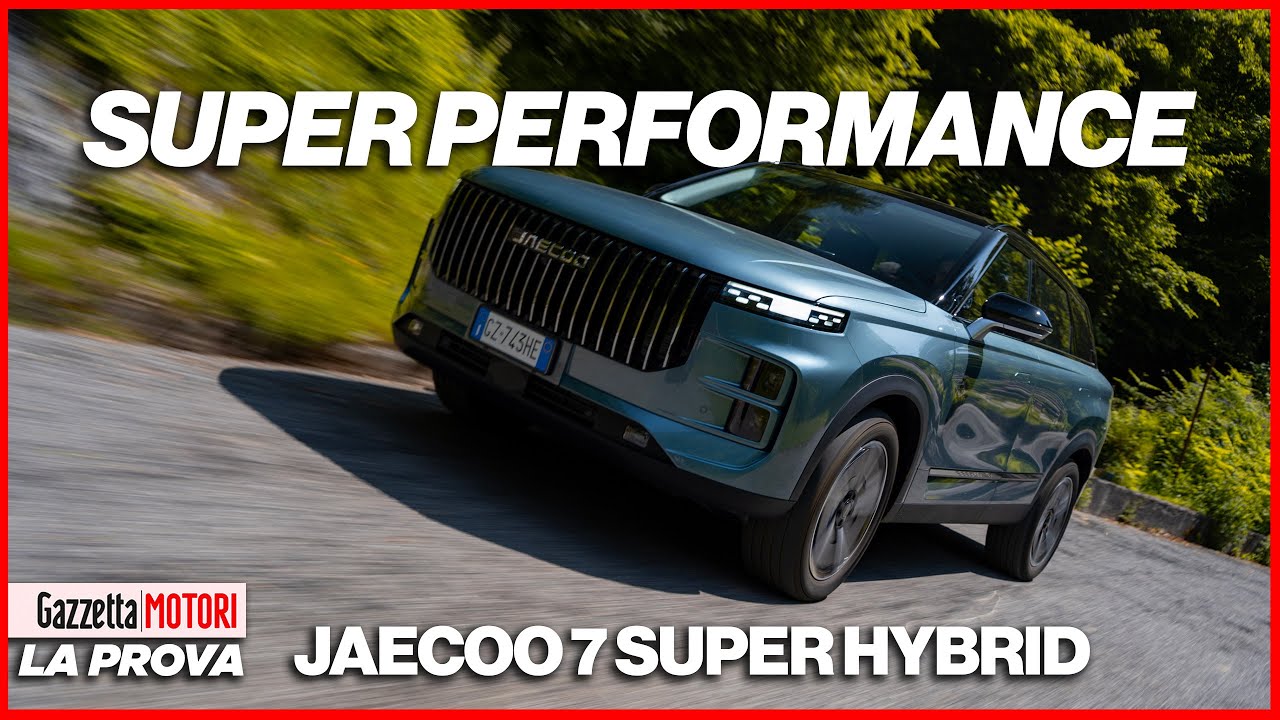 Jaecoo 7 Super Hybrid: Suv medio dai consumi straordinari. Prova e prezzo