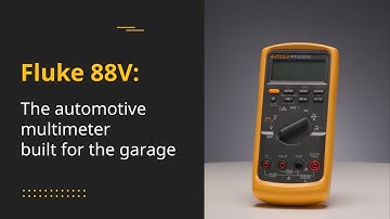 Fluke 88V: The Automotive Multimeter Built for the Garage
