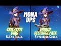 Genshin Impact: Mona DPS - Solar Pearl vs. Favonious Codex Test