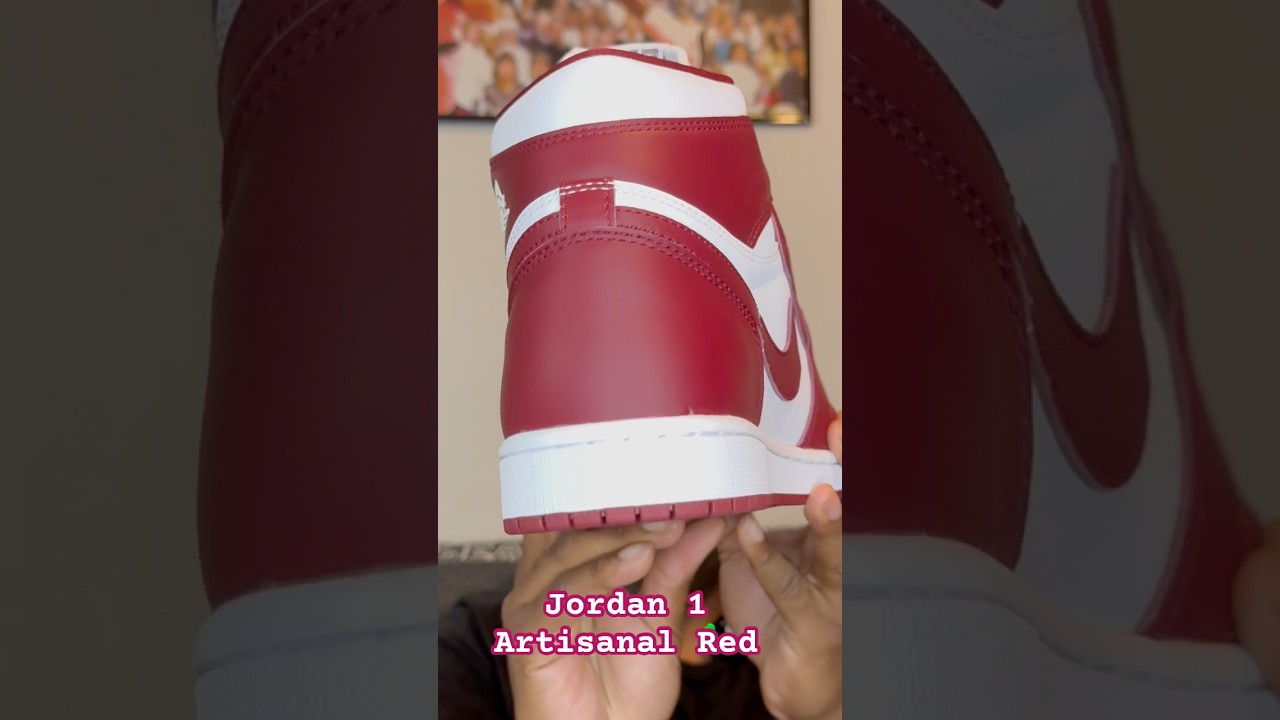Air Jordan 1 Artisanal Red 