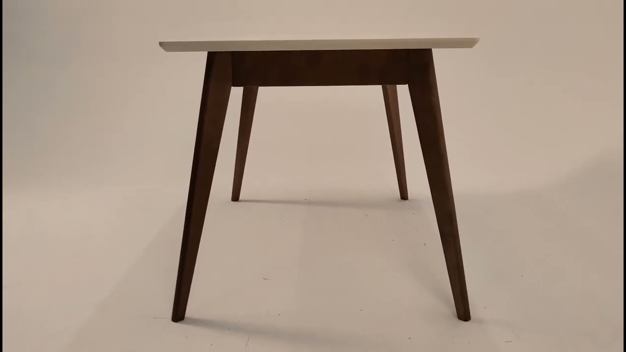 Стол раздвижной обеденный Сканди коричнево-бежевого цвета - лучшие Обеденные столы в INMYROOM Стол раздвижной обеденный Сканди коричнево-бежевого цвета - лучшие Обеденные столы в INMYROOM