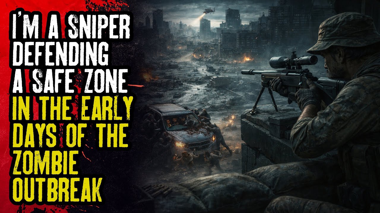 I’m a Sniper Defending a Safe Zone in the Early Days of the Zombie Outbreak