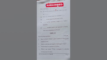 ✅previous year python questions paper💥python language 2023#shorts#viral shorts video