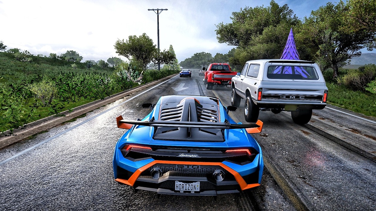 Lamborghini Huracan STO 1200Hp VS Hypercars Goliath Race Gameplay