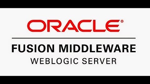 Oracle Fusion Middleware Weblogic 12c